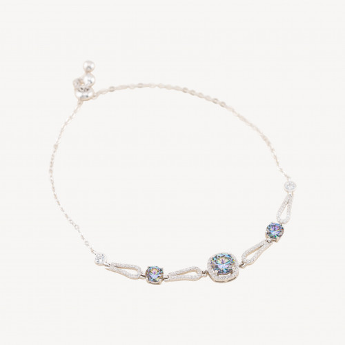 BRACCIALI CON MOISSANITE E ARGENTO 925 | Worldofjewel.com