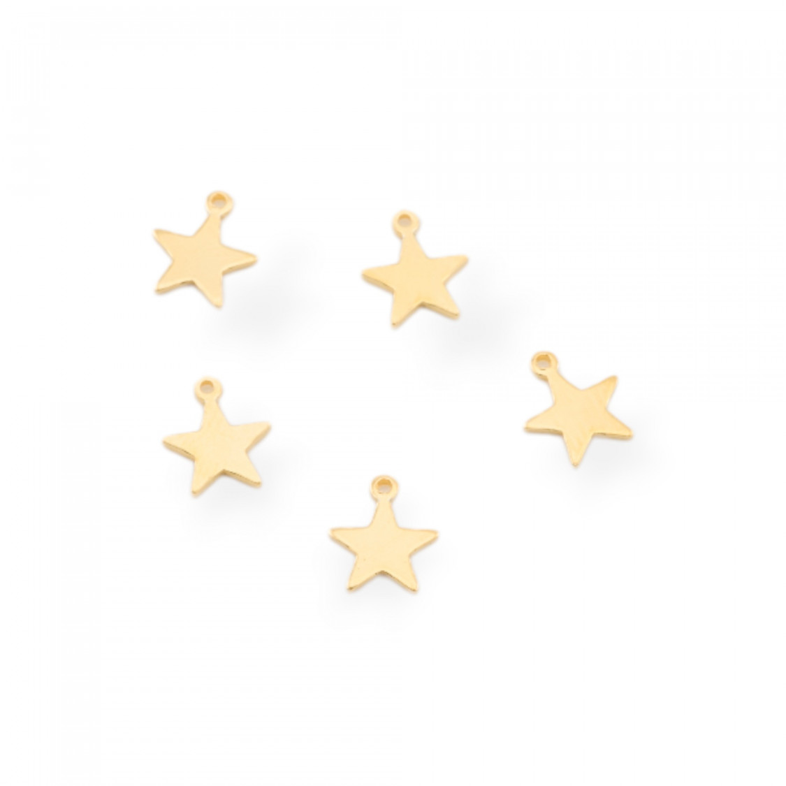 Bollatine Charms Di Argento 925 Stella 7x0,7mm 5gr 32pz Circa-CONNETTORI LISCI | Worldofjewel.com