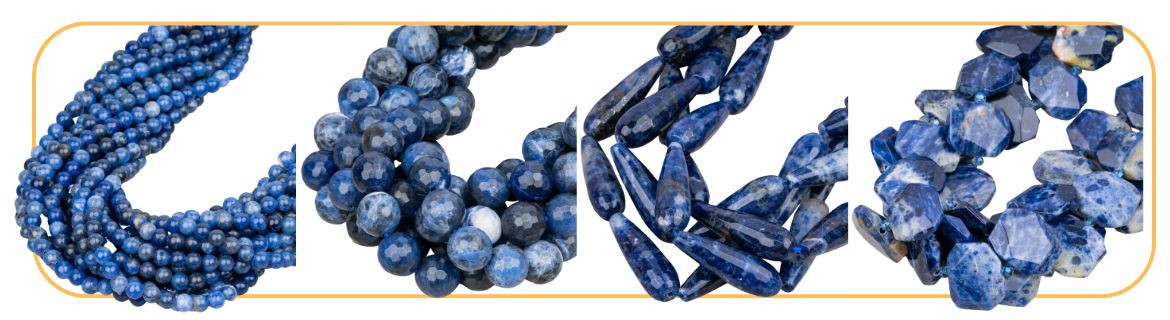 Natural Sodalite for online and in-store jewelry creation