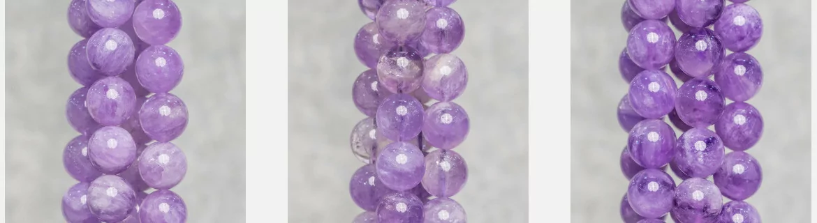 Lavender amethyst beads wholesale online.