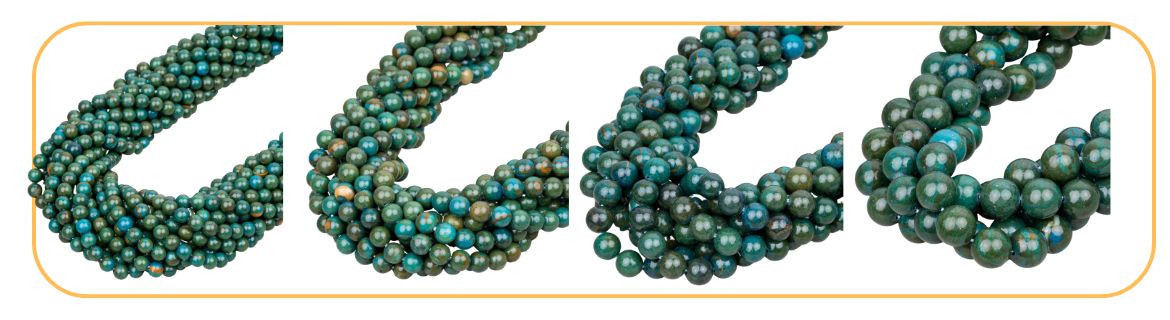 Wholesale of Chrysocolla, with shipping in 24-48 hours.