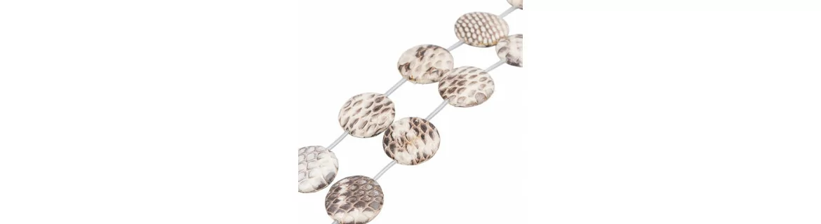 SNAKE SKIN BEADS