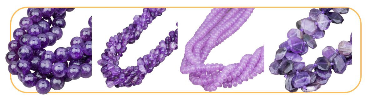Wholesale Amethyst beads to create your own jewelry