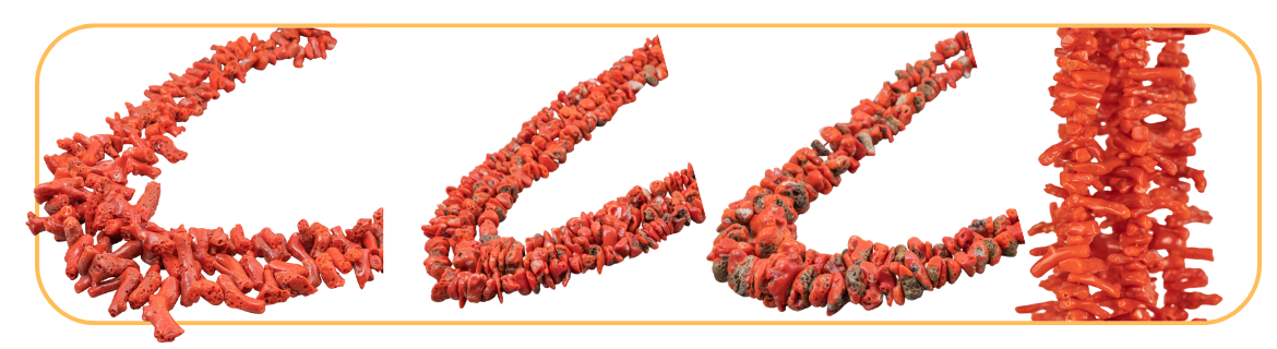 Online Sale of Twigs, Stones and Tubes of Italian Natural Coral