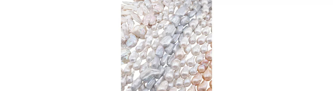 Natural freshwater river pearls for sale - Worldofjewel.com