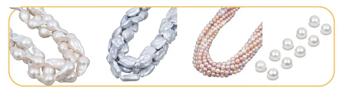 Vendita perle di fiume d'Acqua dolce naturali - Worldofjewel.com