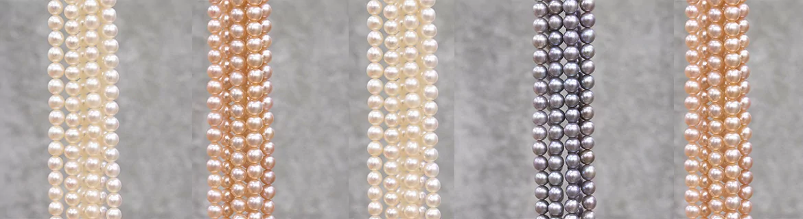 Round freshwater river pearls in all sizes - World of Jewel