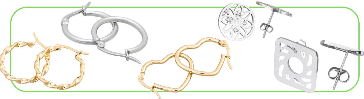 PENDIENTES DE ACERO
