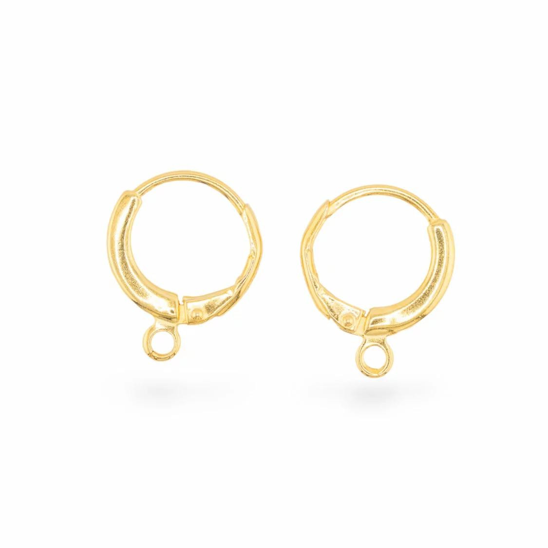 BASI PER ORECCHINI IN ARGENTO 925
