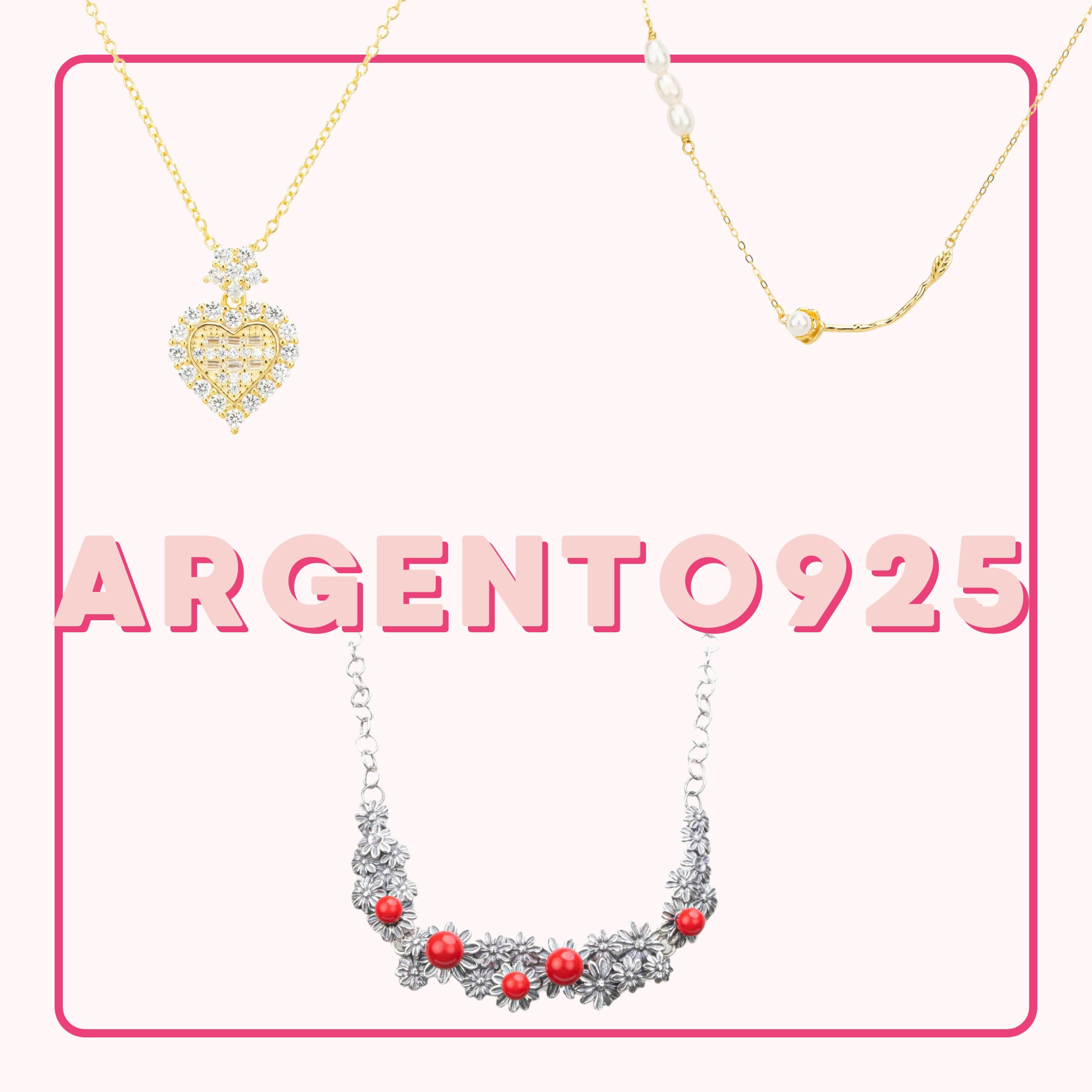 COLLANE DI ARGENTO 925