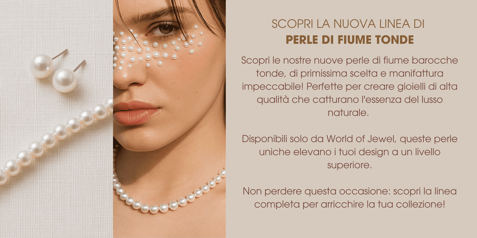 Perle di Fiume Tonde 1 Foro