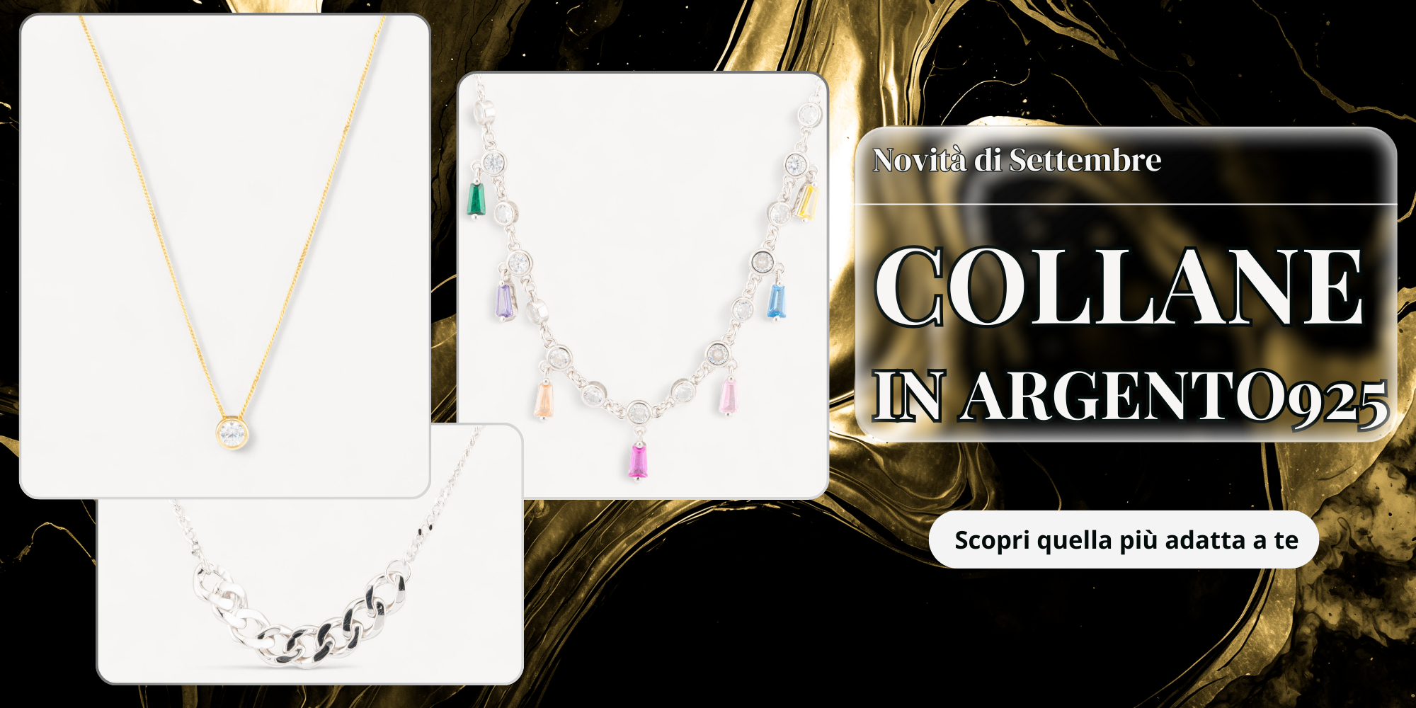 Collane di argento